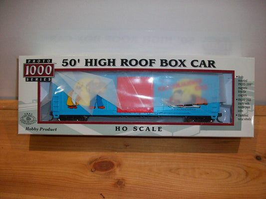 HO Scale Proto 1000 Series "The Katzenjammer Kids" Boxcar Lot#3943