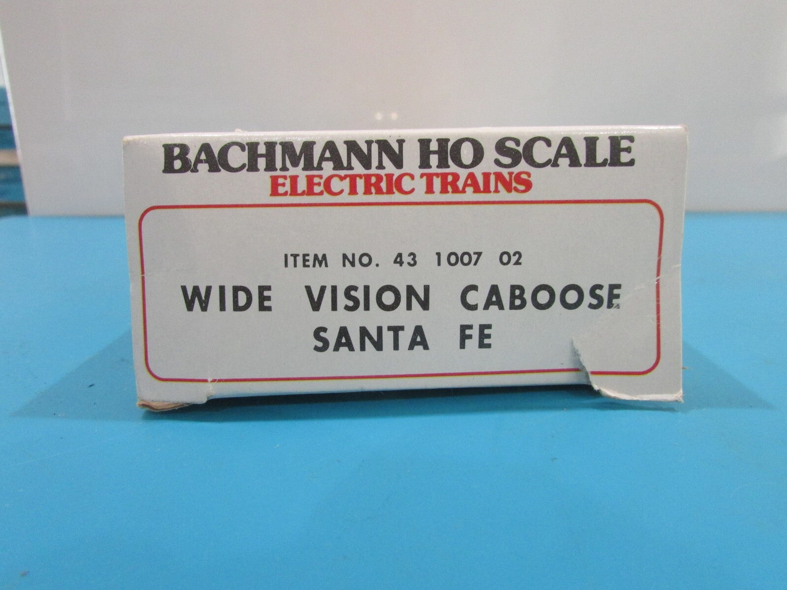 HO Scale Bachmann 43100702 Wide Vision Caboose Santa Fe Lot#1431