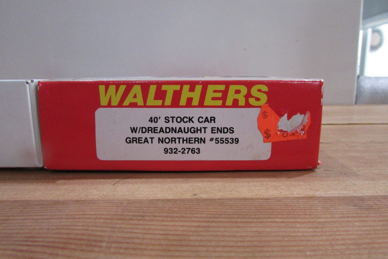 HO Scale Walthers  932-2763 40' Stock Car Great Northern Kit Lot#0315