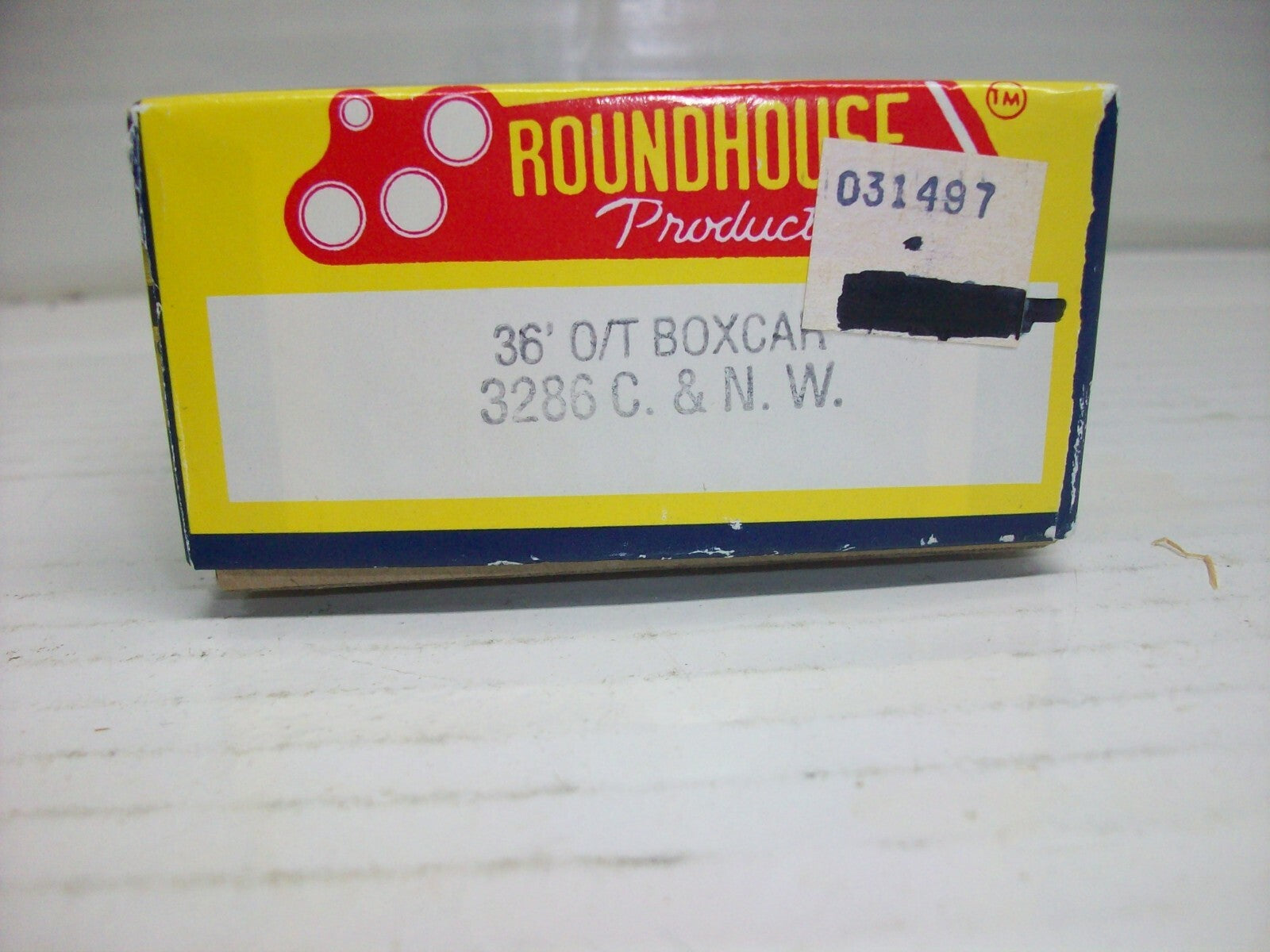 HO Scale RoundHouse 3286 OT 36' Boxcar Chicago & North-Western Kit Car Lot#0558