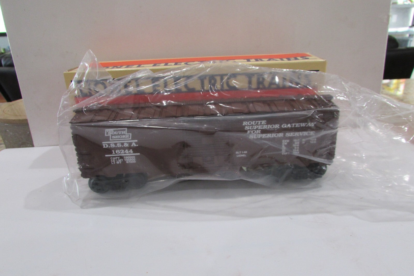 O Gauge  Lionel 6-16244 Duluth South Shore & Atlantic Boxcar LN/Box Lot#2822