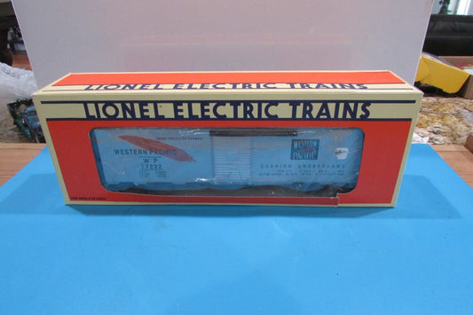 Lionel 6-17222 Standard O Box Car  Western Pacific Railroad Lot#2551