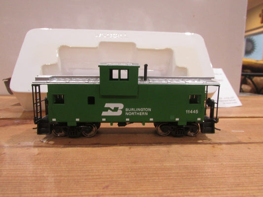 HO Scale Walthers 931-1501 Burlington Northern Wide Vision Caboose Lot#0569