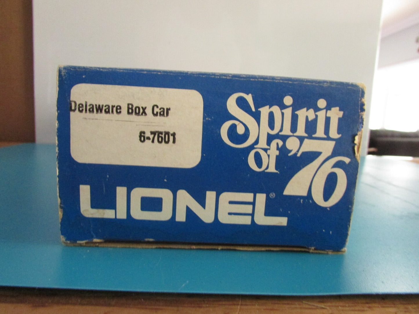 O SCALE 6-7601 Lionel Delaware Box Car "Spirit of' 76" Lot#0795