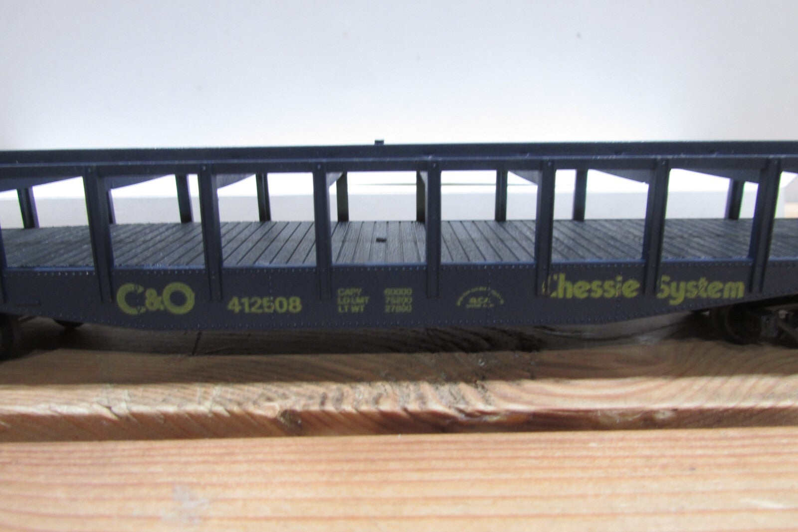HO Scale AHM Calcium Carbide Container C&0 Chessie System #412508