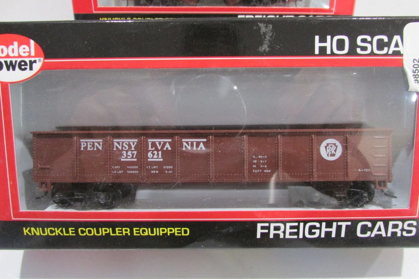 HO Scale Model Power (3) Assorted Freight Cars Pennsylvania LOT#2933