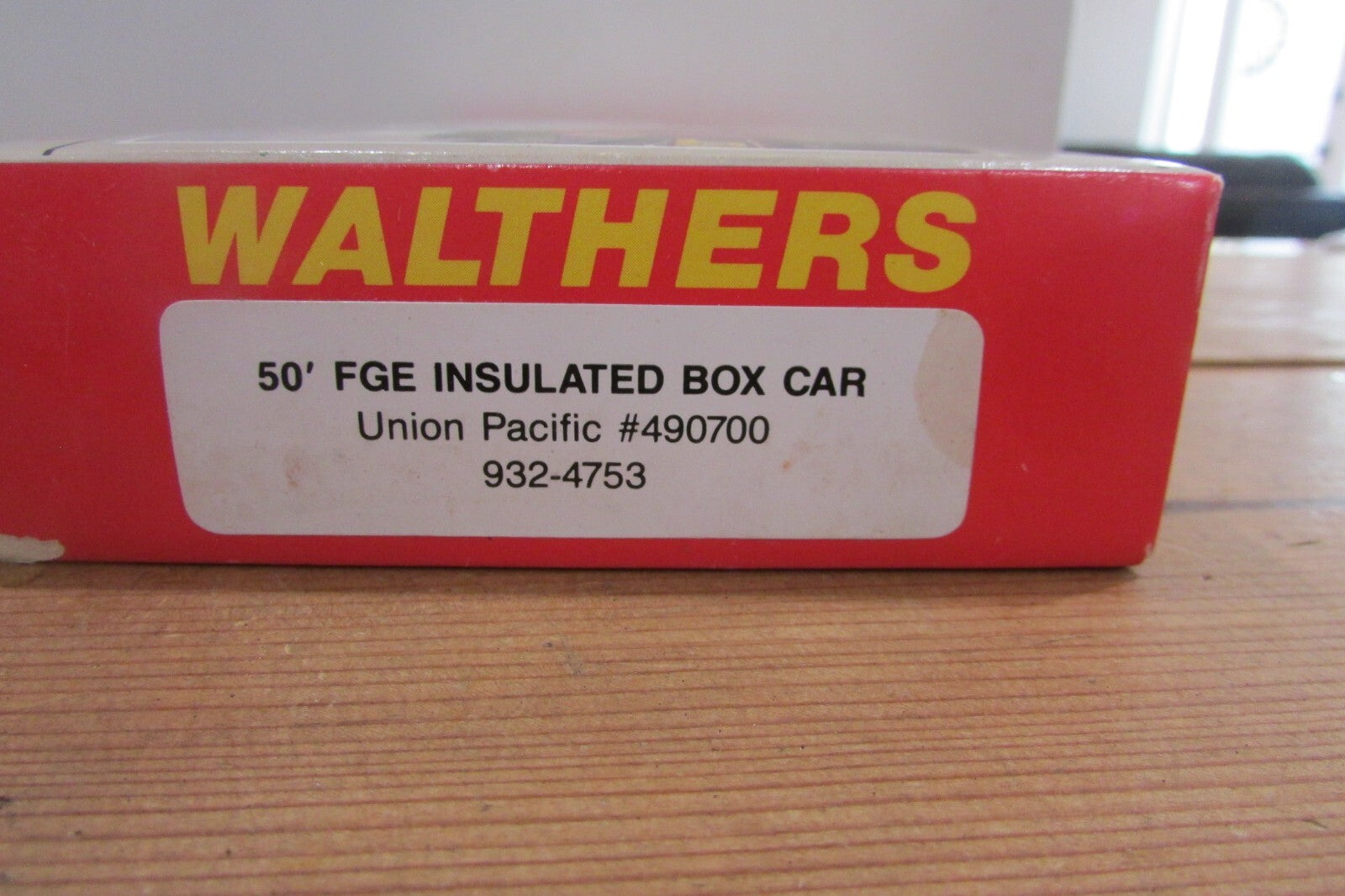 HO Scale Walthers 932-4753 50FGE Insulated Box Car Union Pacific Kit Wal4519
