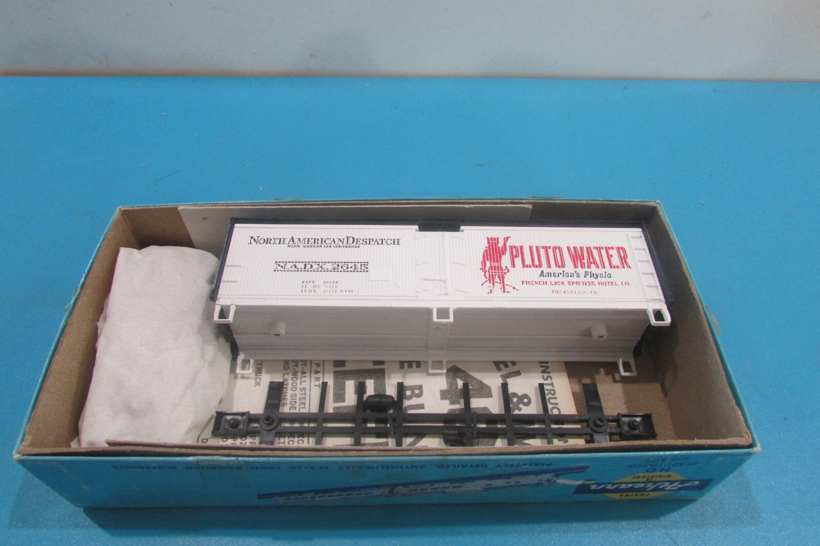 HO Scale Athearn 5210 Pluto Water Scribed Reefer Car Kit