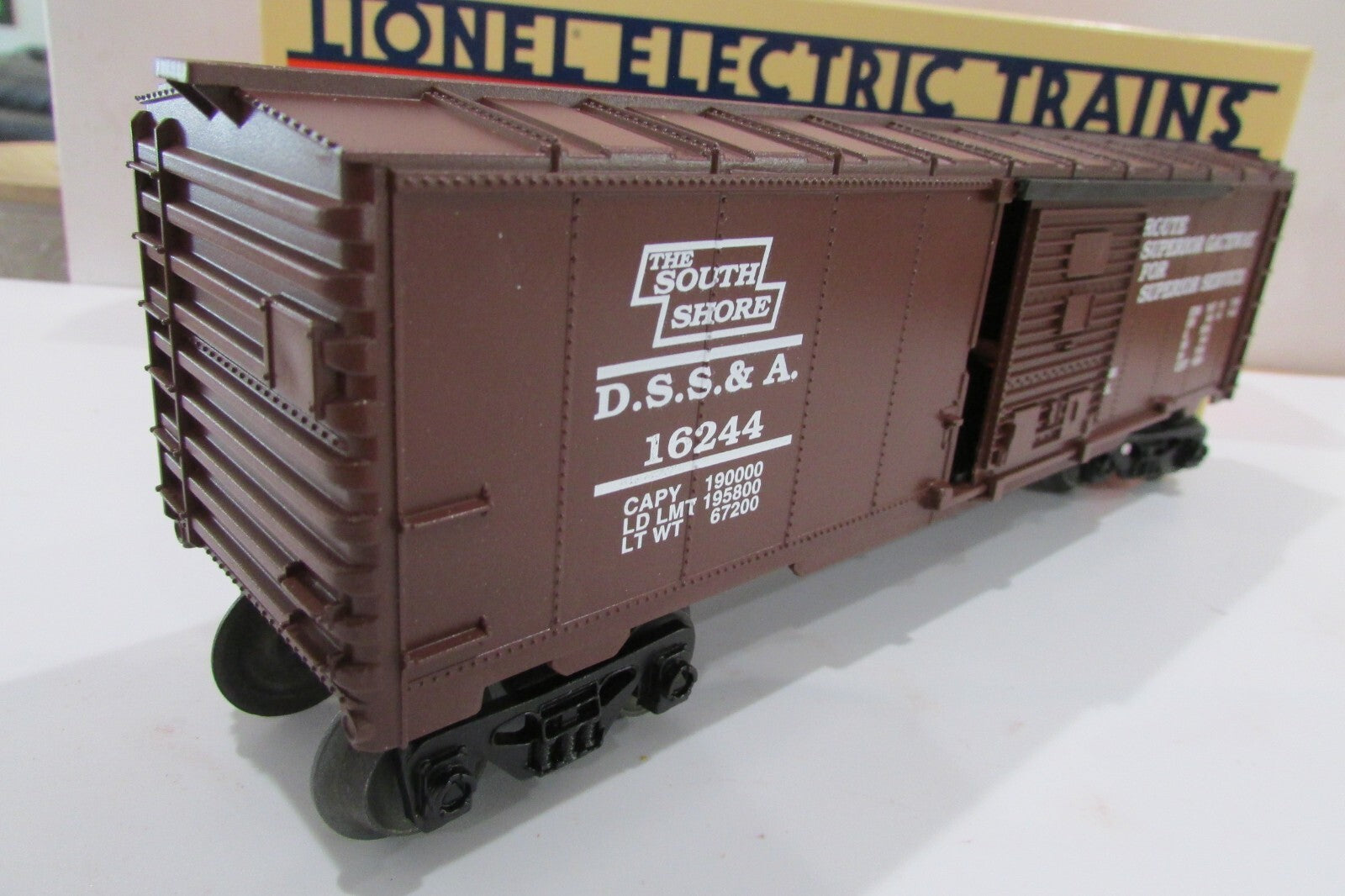 O Gauge  Lionel 6-16244 Duluth South Shore & Atlantic Boxcar LN/Box Lot#2822
