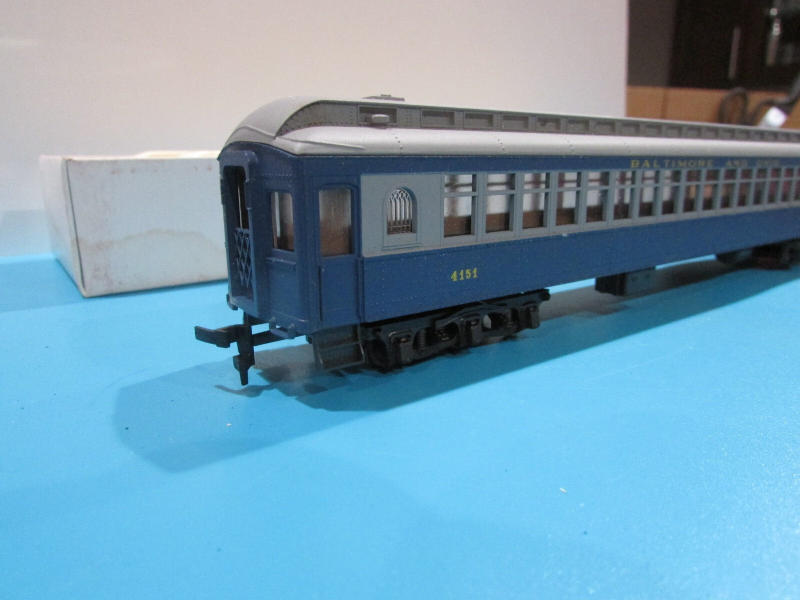HO Scale AHM/Rivarossi 2790 Coach Baltimore & Ohio Lot#1227