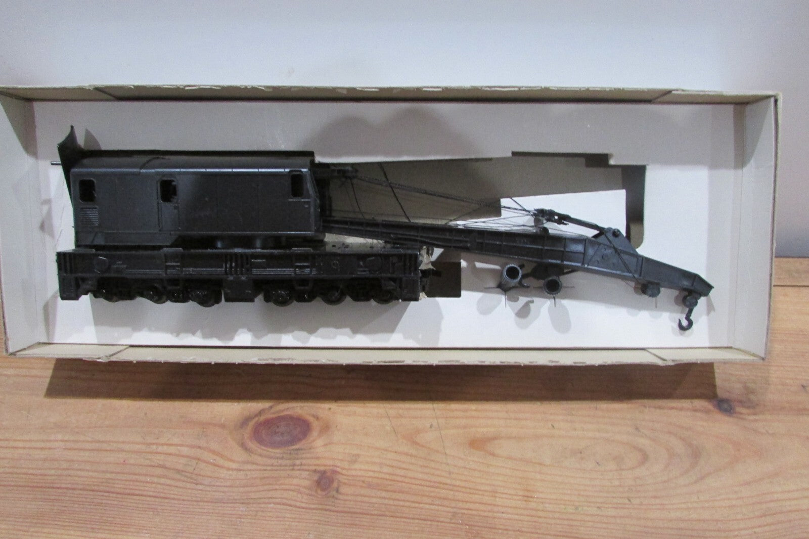 HO Scale Lionel 5-3401 Operating Crane Car Undecorated Lot#4238