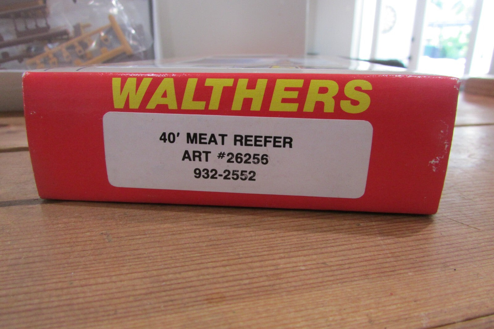 HO Scale Walthers 932-2552 40' Meat Reefer ART #26256 Kit Wal4521
