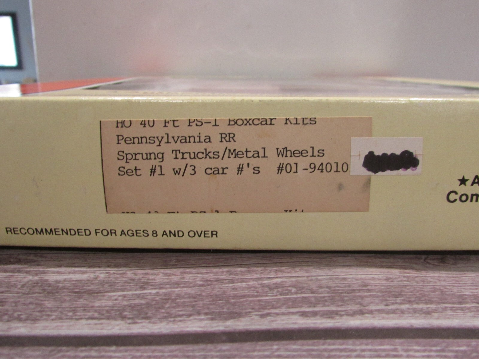 HO Scale  Con-Cor 01-94010 40ft PS-1 Box Car Kits Pennsylvania Set#1 Lot#3182