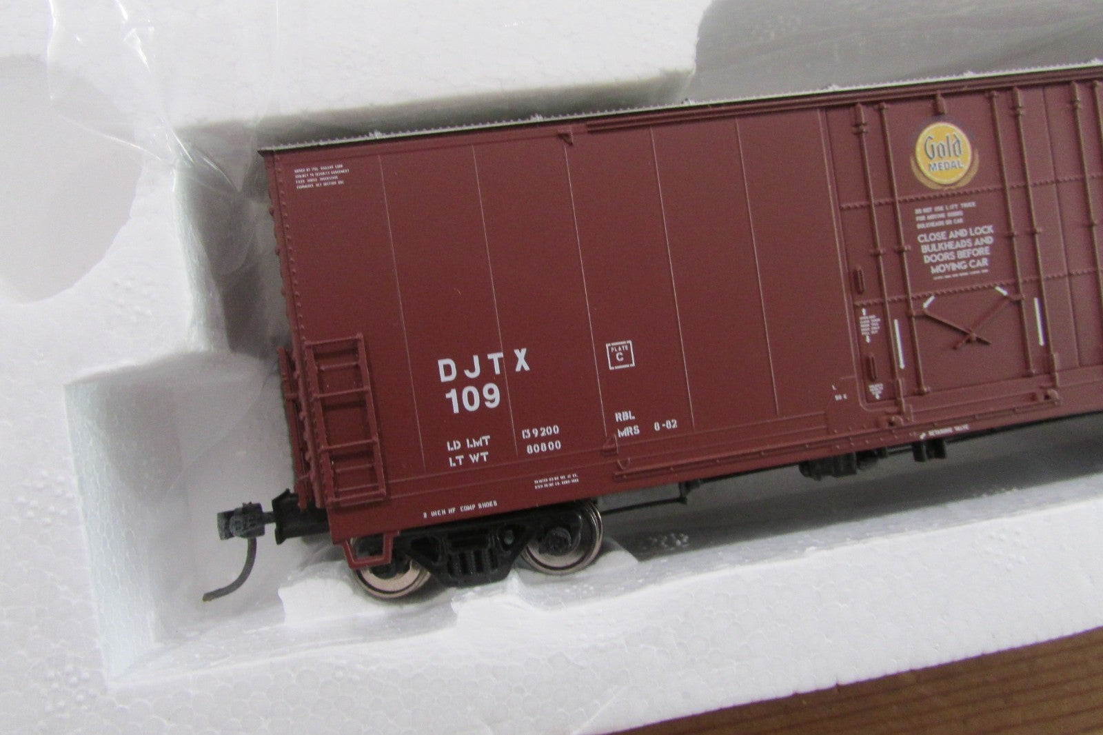 HO Scale Atlas 1784-2 Evans 53' Double Plug Door Box Car  ATL4932