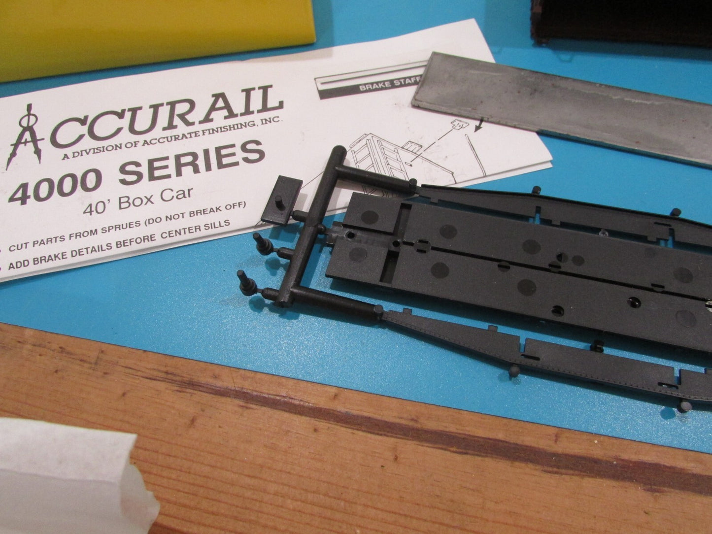 Ho Scale Accurail 4407 (3cars) 40' O.B Box Steel Ends City of Georgia Lot#1376
