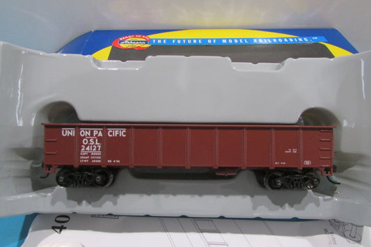 Ho Scale Athearn 94323 Union Pacific 40' Gondola #24127 Lot#2483