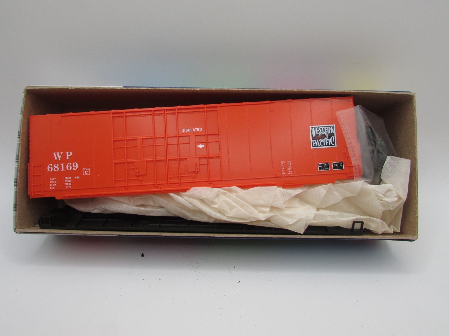 HO Scale Roundhouse 7797 Hi-Cube BoxCar Kit Western Pacific  RH4808