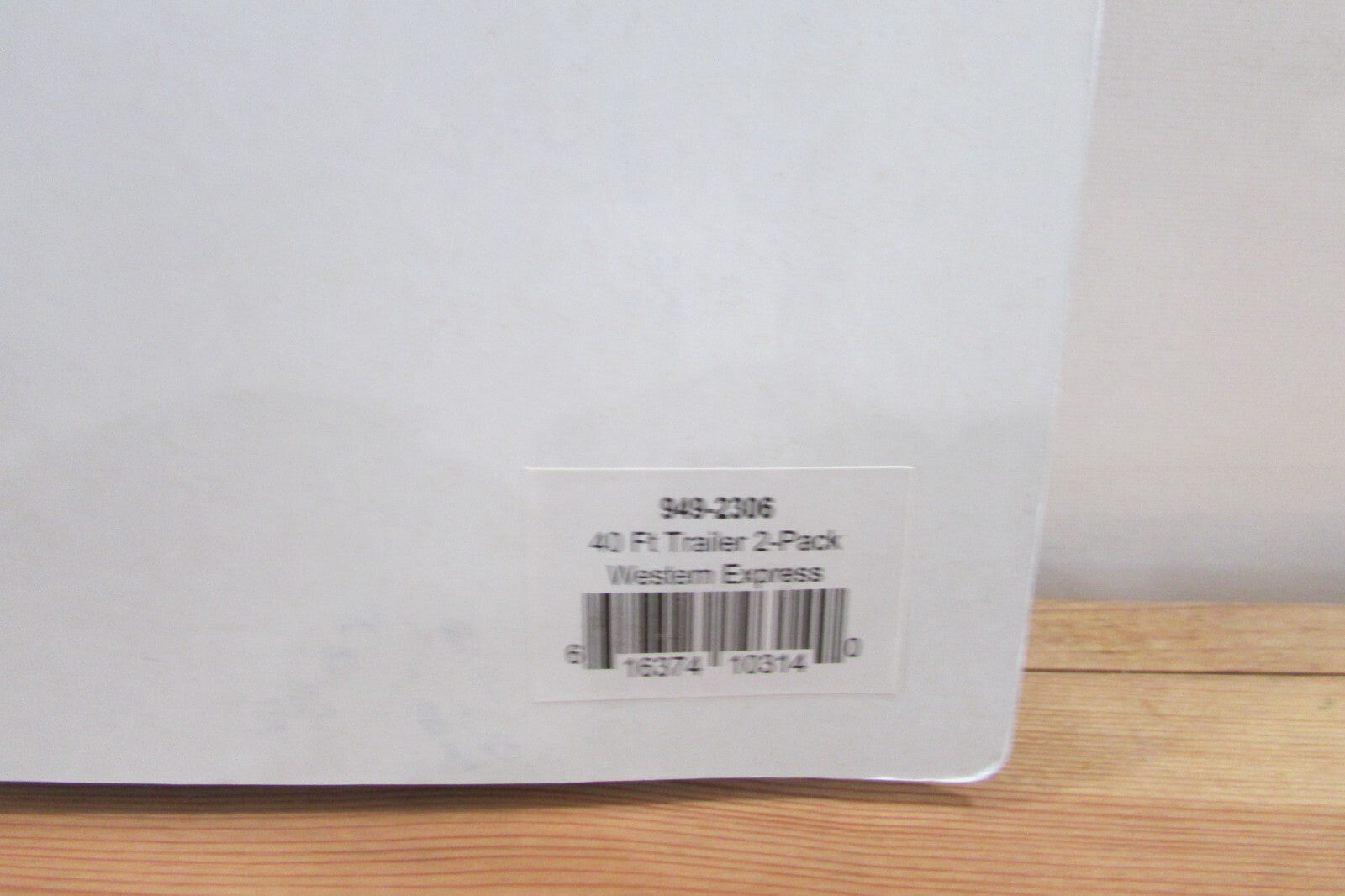 HO Scale Walthers 949-2306  40ft Trailer  (2pack) Western Express Lot#0020