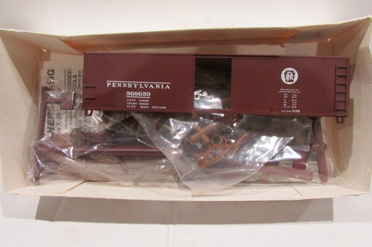 Ho Scale Walthers 932-2051 40' Steel Box Car x-29 Pennsylvania R.R 568659