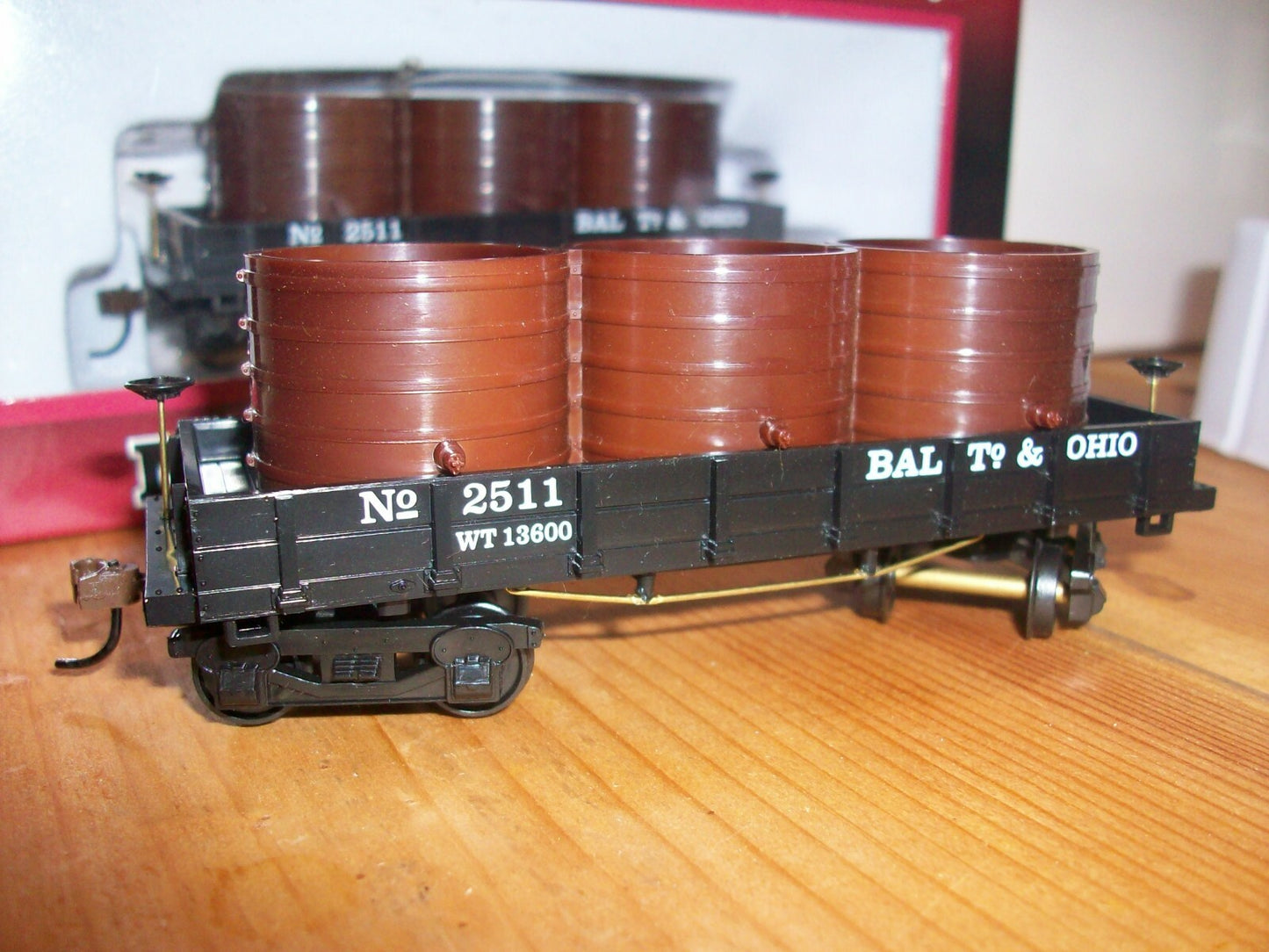 HO Scale Mantua 723025 1860 Water Cars "B&O"