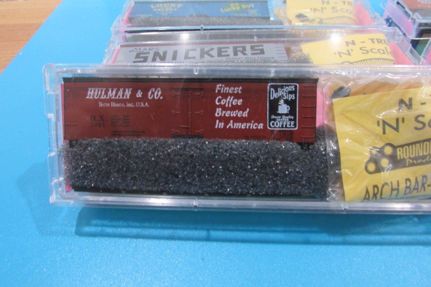 N Scale RoundHouse Assorted Reefer Car Kits (9) Lot#2593