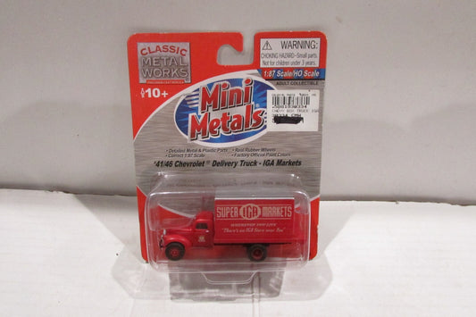 Ho Scale/1:87 Scale  Classic Metal Work 30334 41/46 Chevrolet Delivery Truck