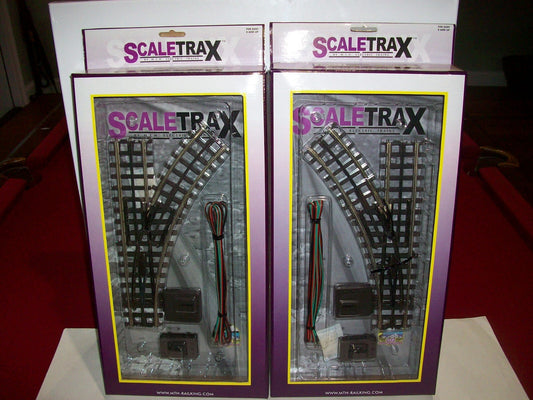 O SCALE (2PCS) O-31 MTH Electric Trains  RH & LH SWITCH SCALETRAX