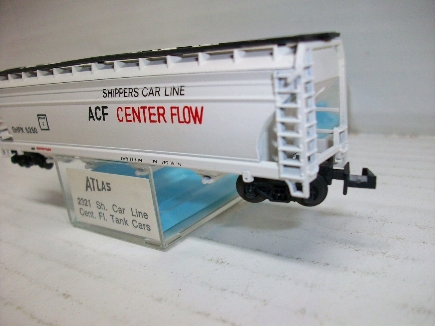  N Scale Atlas 2321 ACF Center Flow Shippers Car Line 