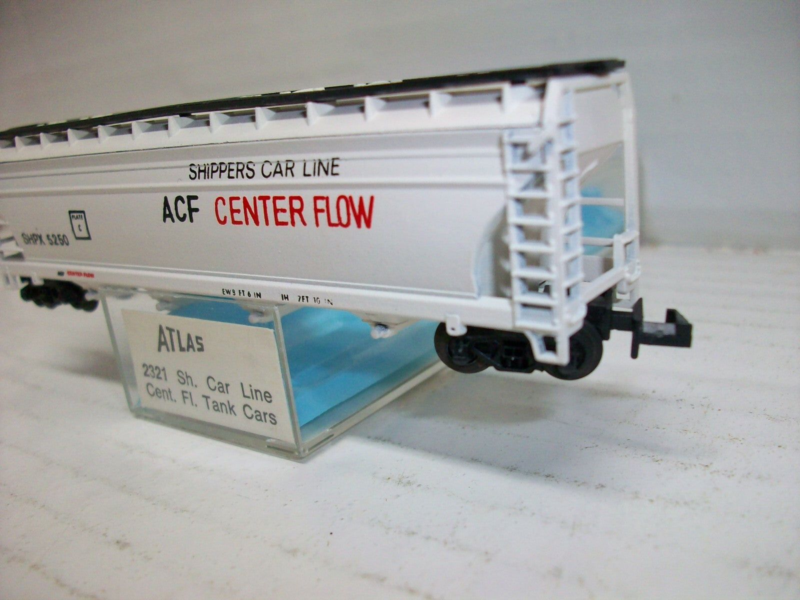  N Scale Atlas 2321 ACF Center Flow Shippers Car Line 