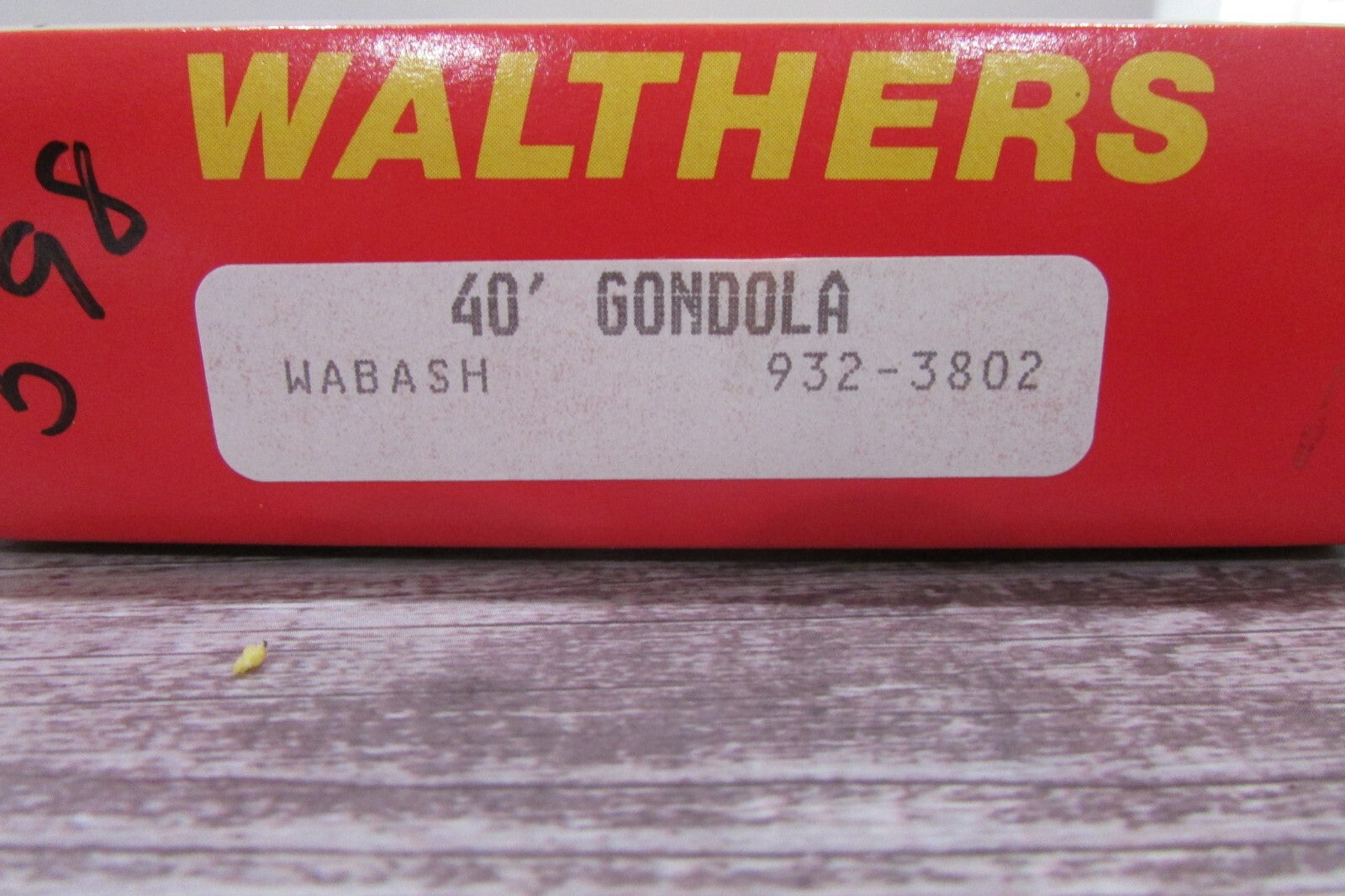 HO Scale Walthers 932-3802 40' Gondola Car Kit WABASH