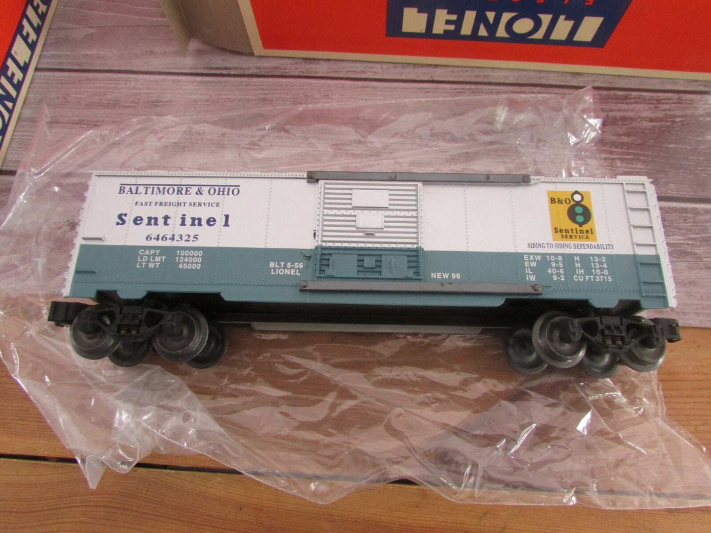 O Gauge Lionel 6-19276 6464 BoxCar Serie V Lot#3101