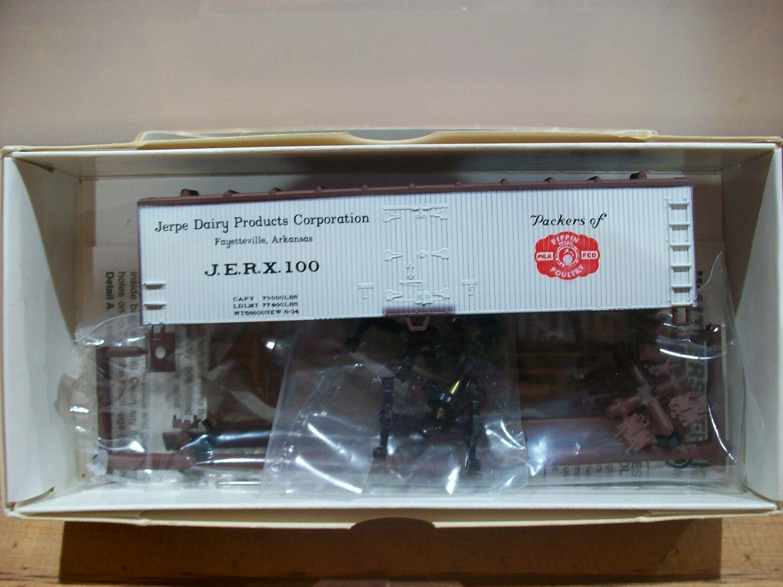 HO Scale Walthers (3Cars) Assorted Freight Cars Kits Lot#4074