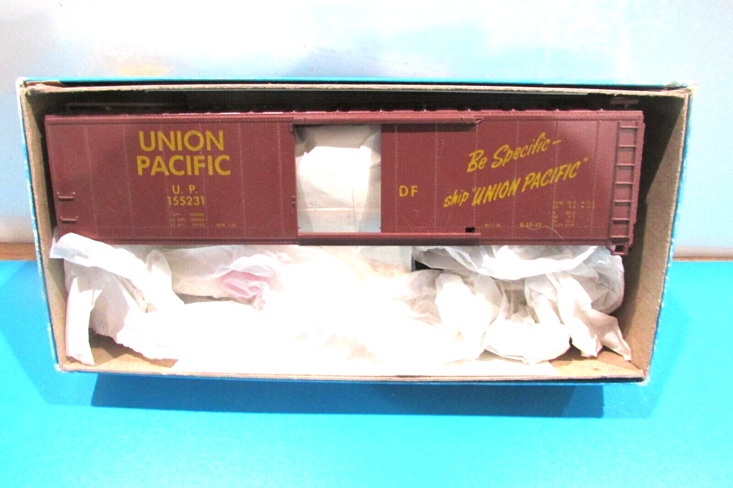 HO Scale Athearn 12623354 50 Single Door Boxcar Union Pacific Kit