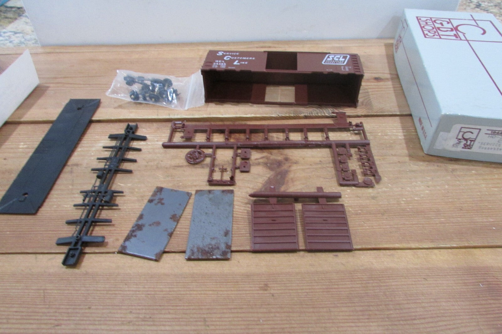 HO Scale C&BT Shops Seaboard Coast Line 1944 AAR 40'Box Car CBT4769
