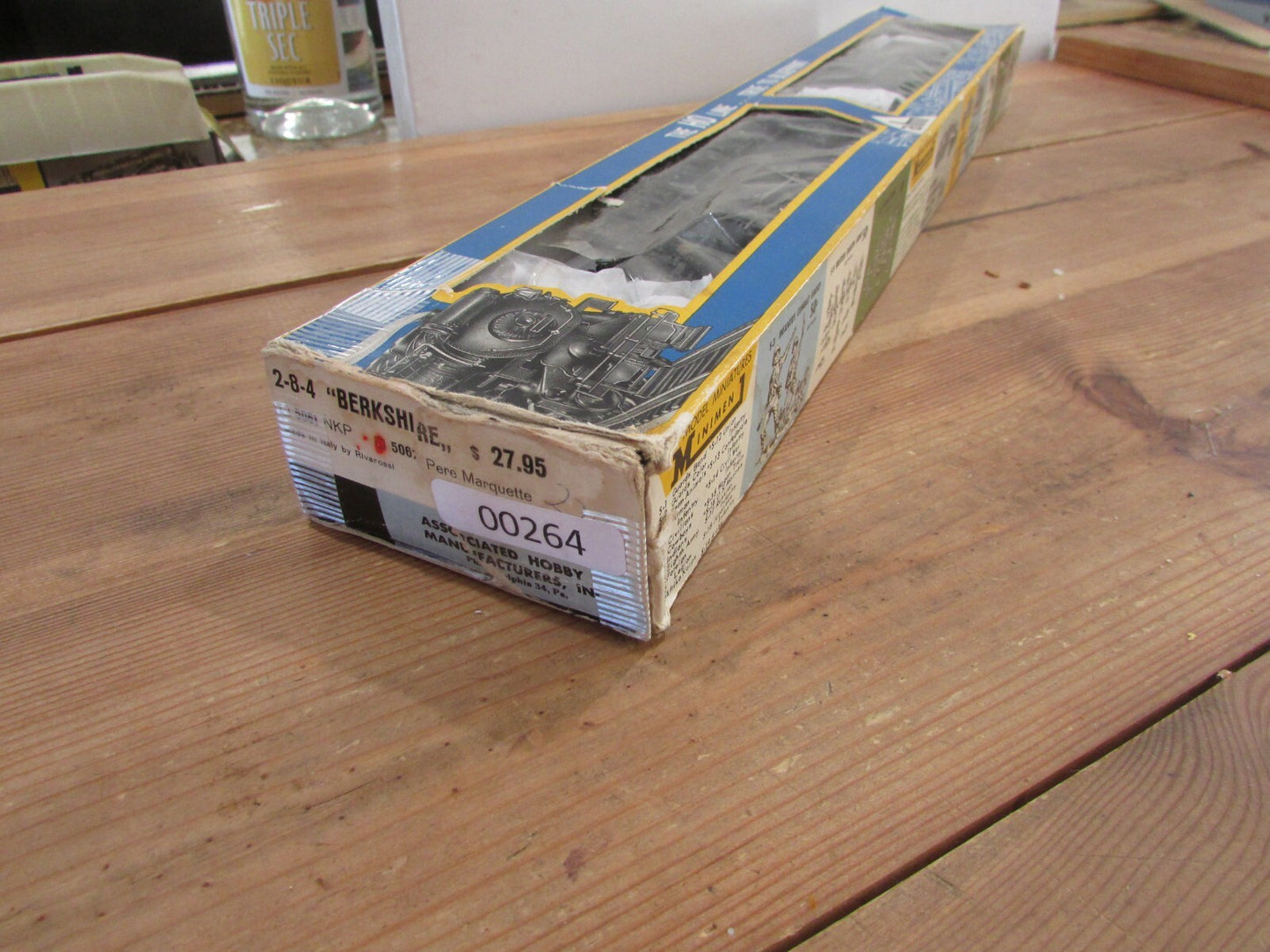 HO Scale AHM/Rivarossi 2-8-4 Pere Marquette Berkshire Steam Locomotive Lot#4007