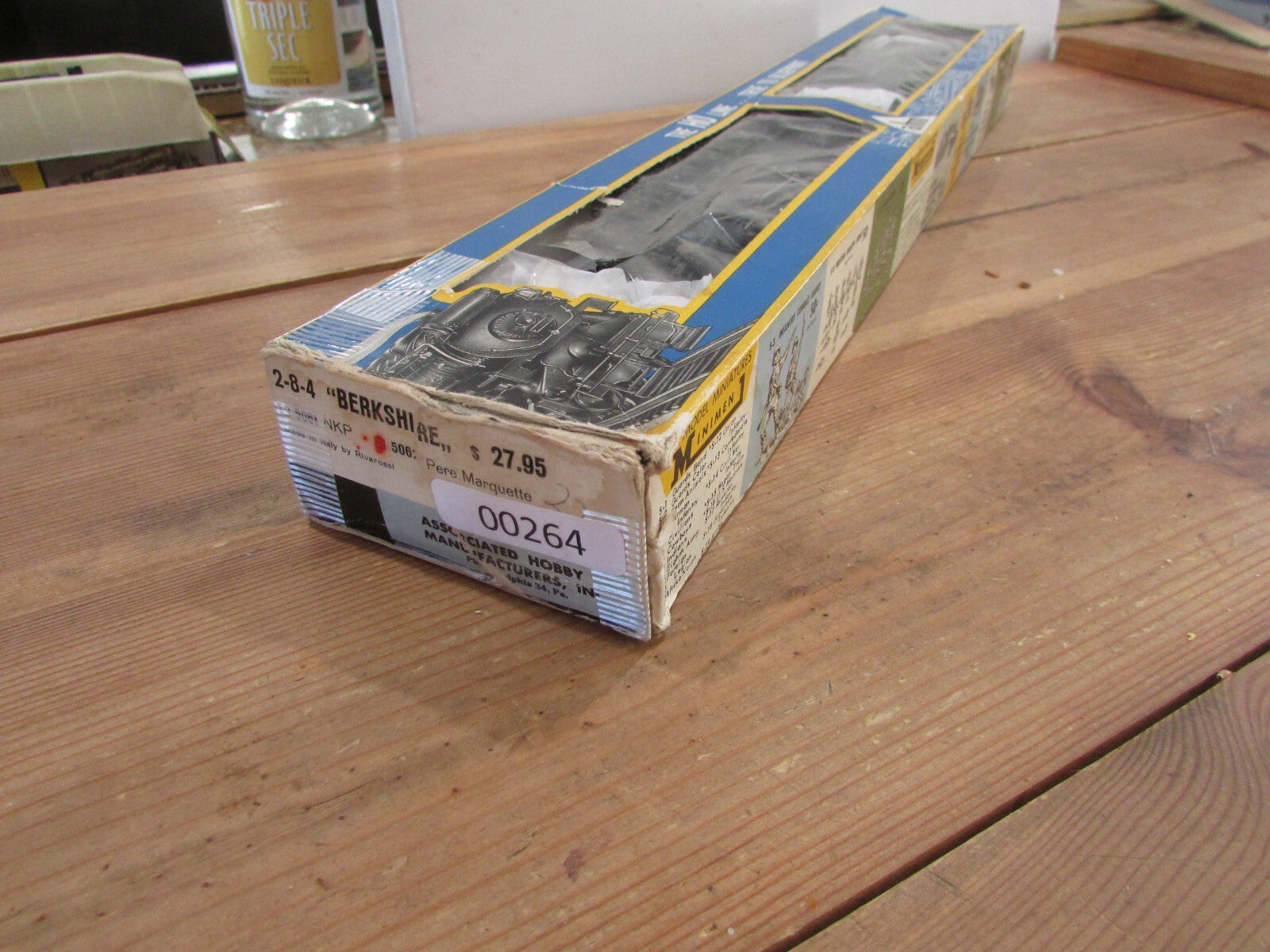 HO Scale AHM/Rivarossi 2-8-4 Pere Marquette Berkshire Steam Locomotive Lot#4007