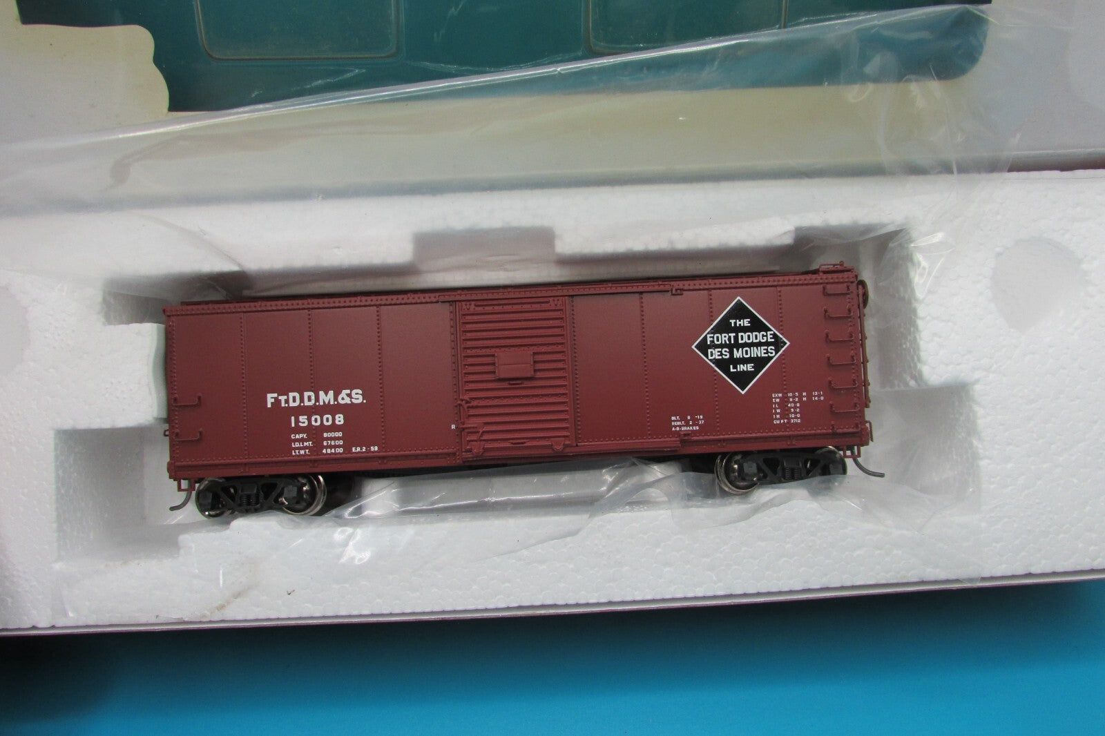 HO Scale Atlas 6416-1 USRA Steel Rebuilt Box Car A4409