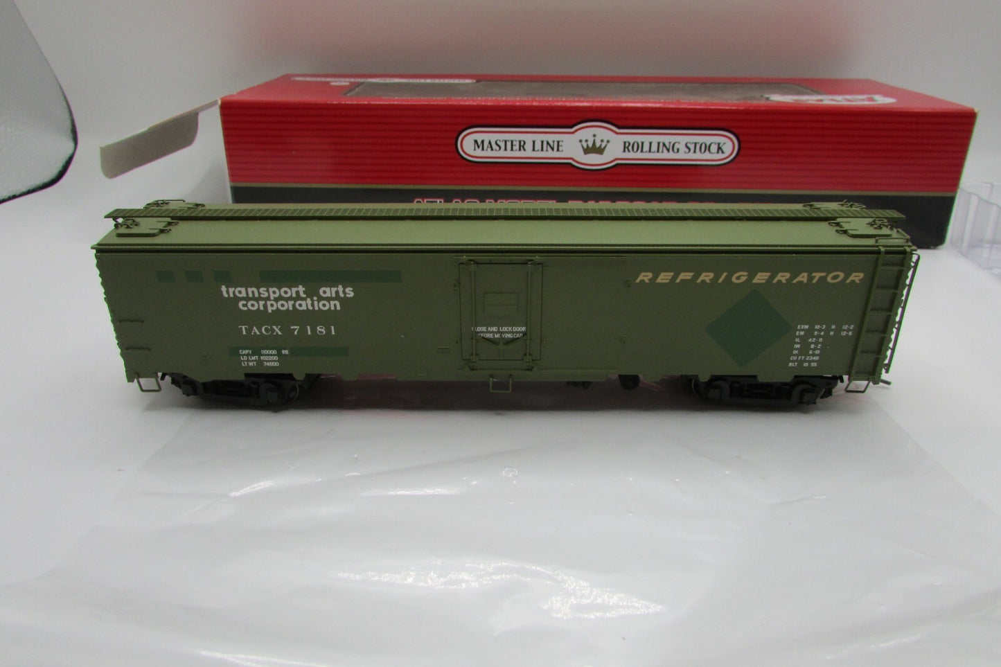 HO Scale Atlas 20-003-408 ACF REA Express Reefer A4666