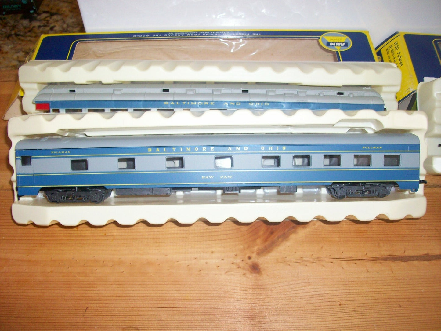 HO Scale (5)Rivarrosi,AHM Passenger Cars Bartimore & Ohio Lot#0398