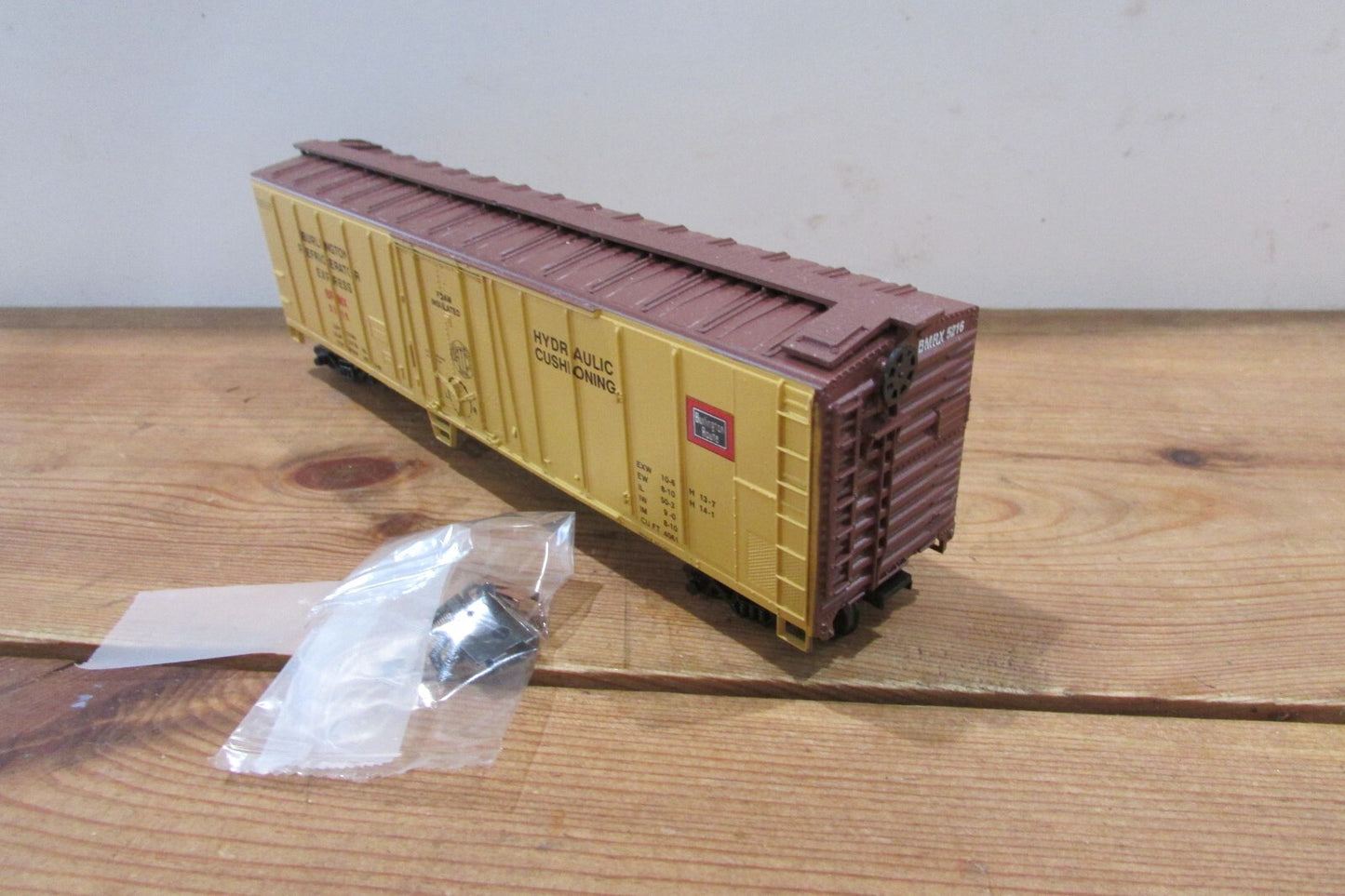 HO Scale Athearn 50' Reefer Car Burlington Route Lot#3793