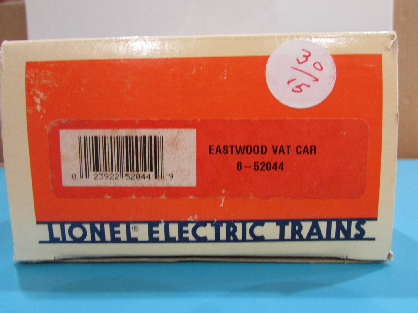 O Scale Lionel 6-52044 Eastwood Vat Car Lot#0753
