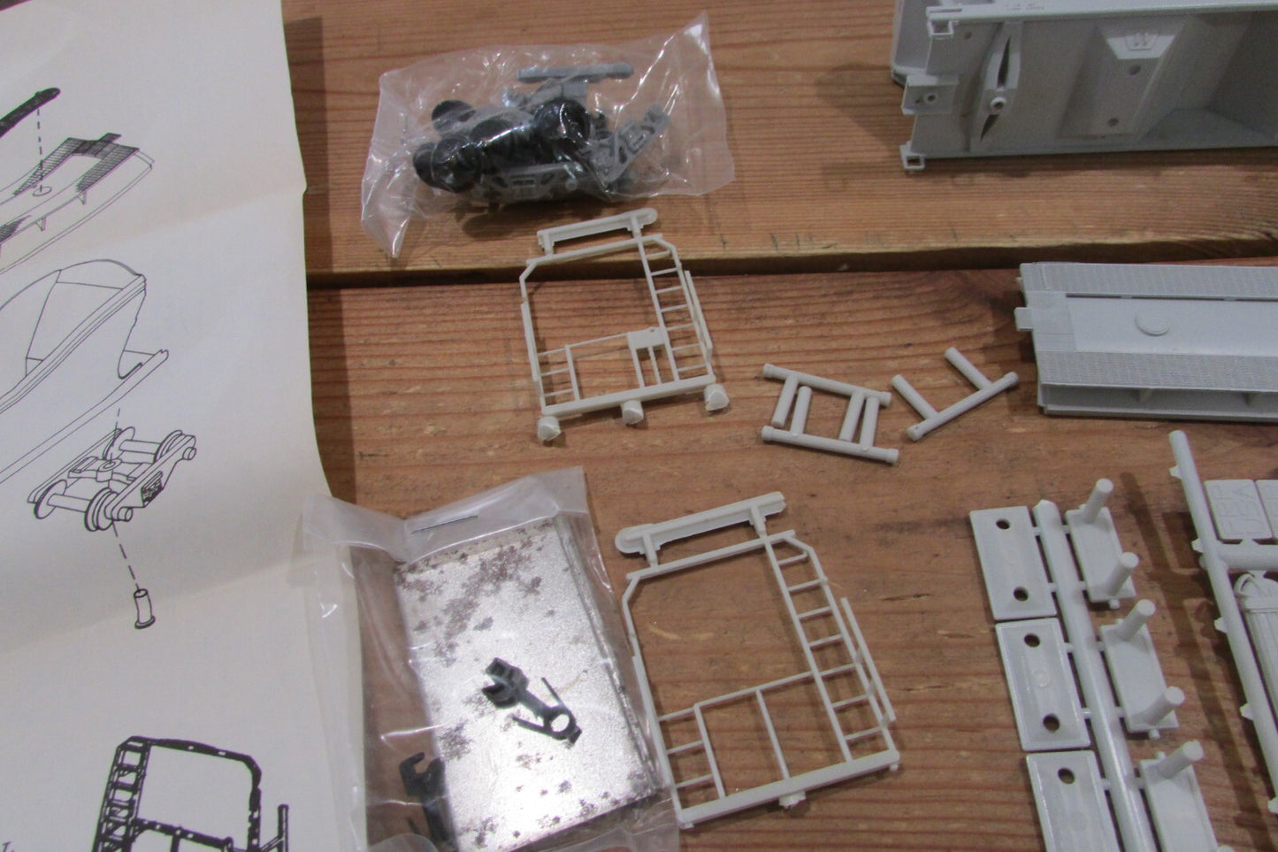 HO Scale Front Range Products ACF 3Bay Grain Car Family Lines System Lot#4740