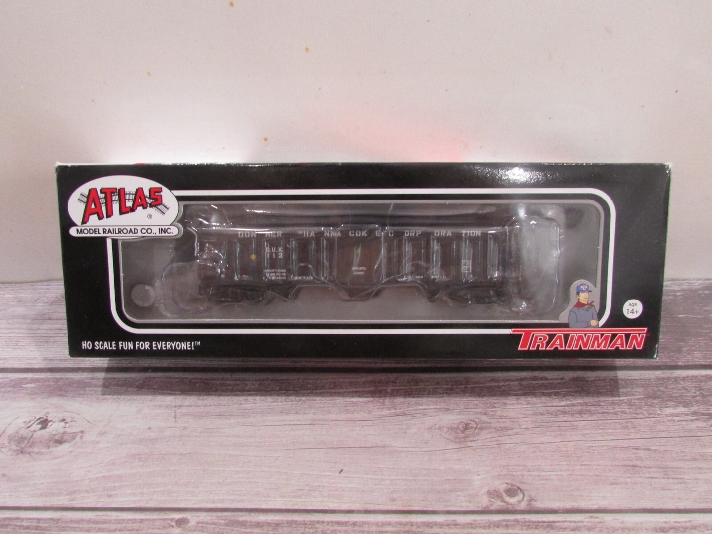 Ho Scale Atlas 20003855 AAR 70Ton 9-9anel Hopper #112 Lot#3119