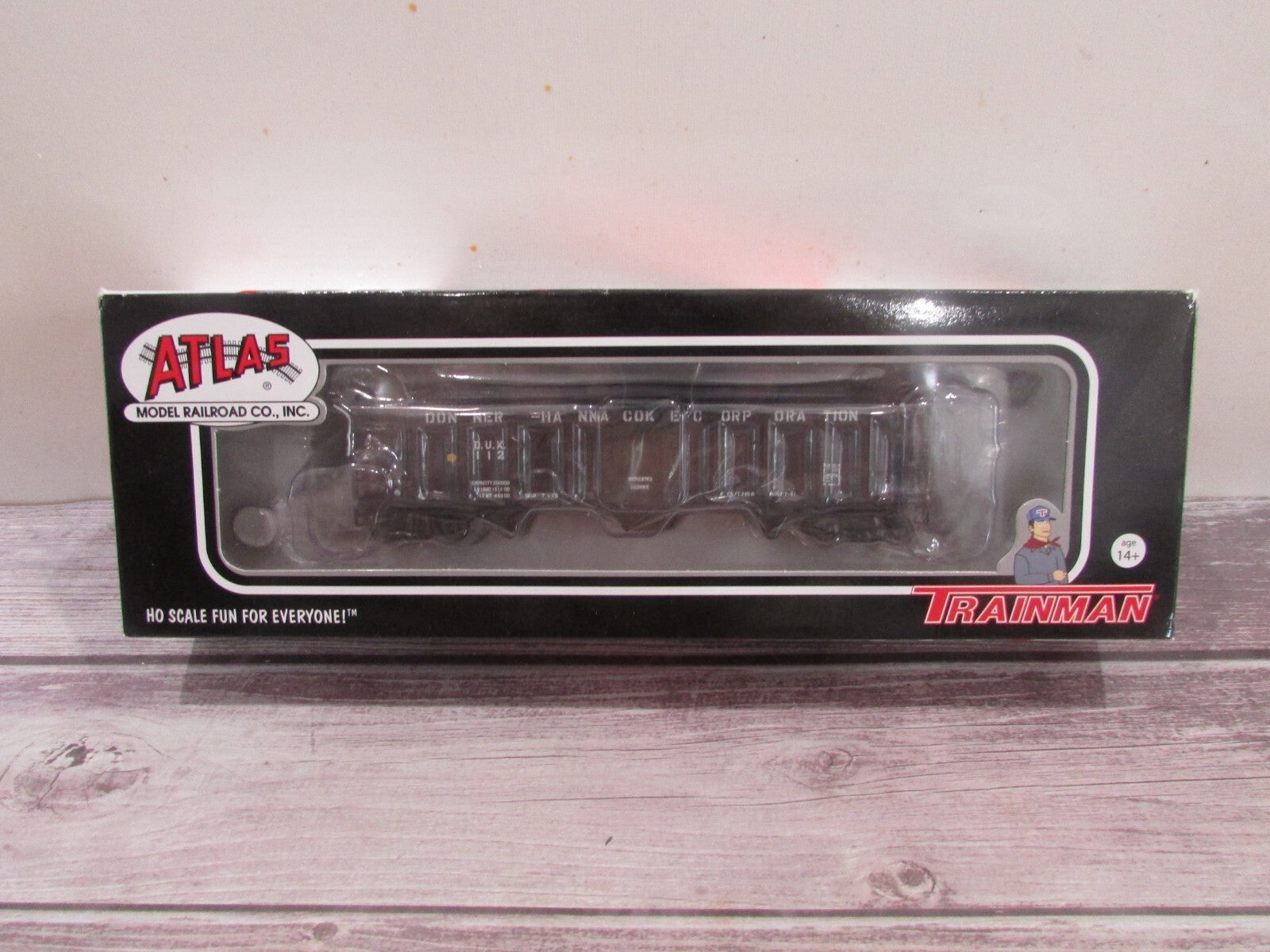 Ho Scale Atlas 20003855 AAR 70Ton 9-9anel Hopper #112 Lot#3119