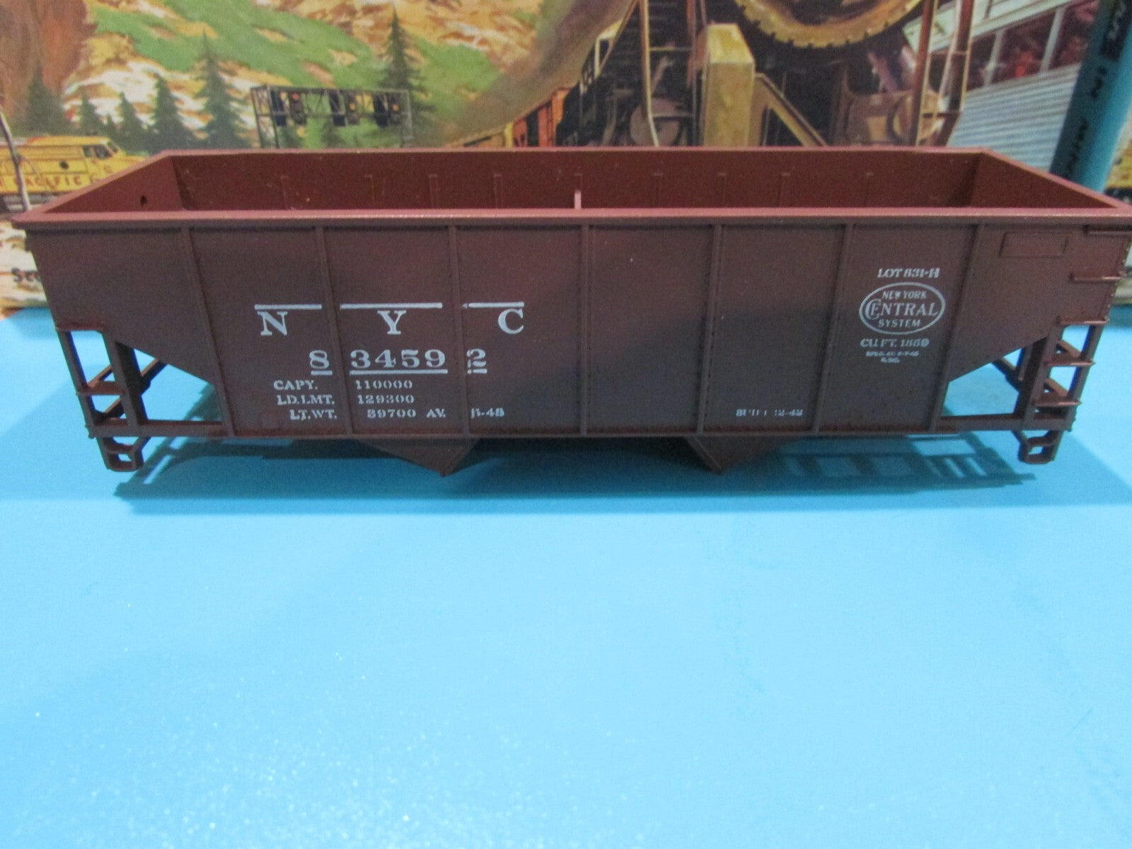 HO Scale Athearn(3)Assorted Freight Cars,Hoppers & Caboose Lot#0942