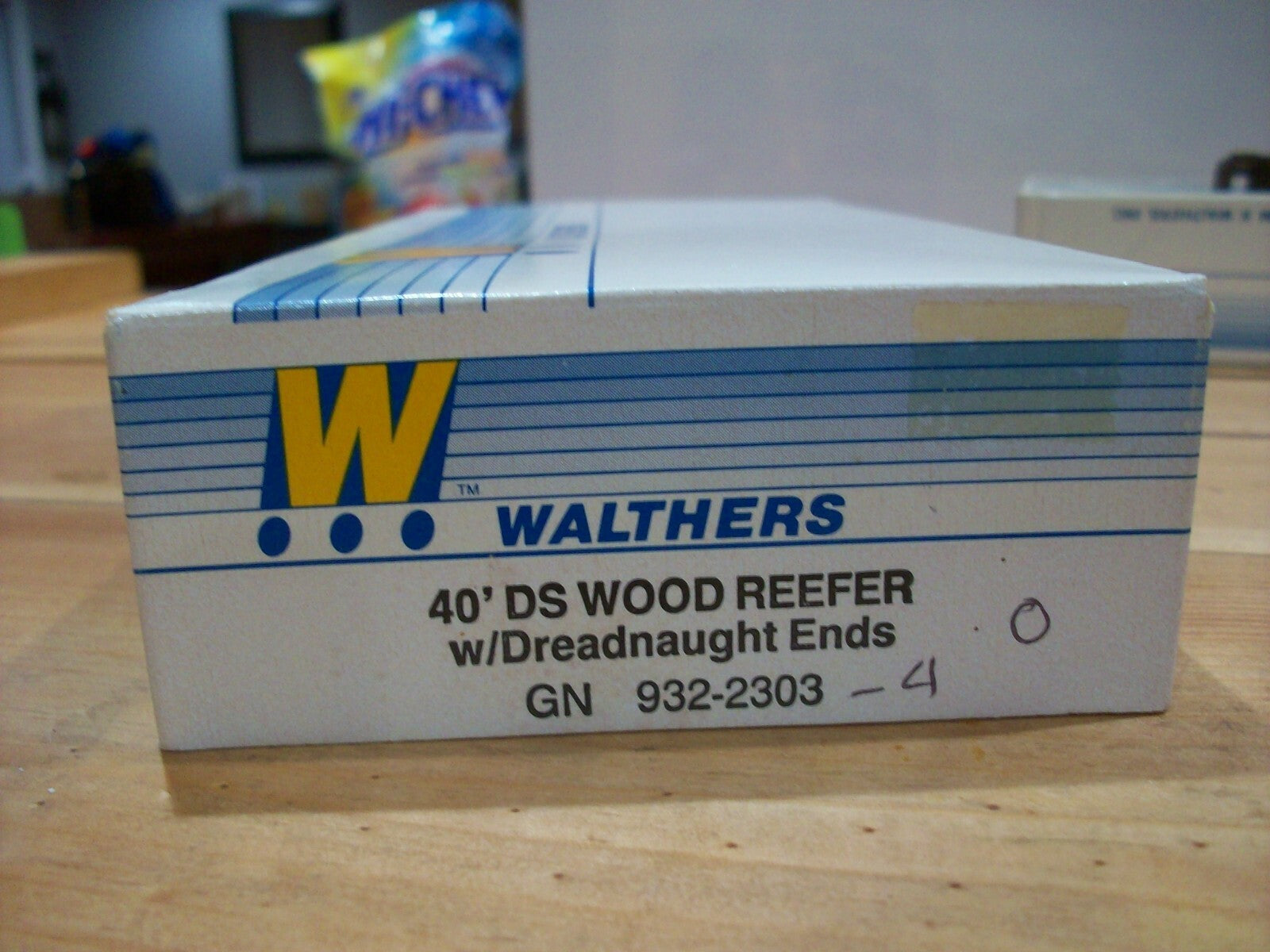 HO Scale Walthers 932-2303 (3) 40'DS Wood Reefer Freight Cars GN Lot#4070