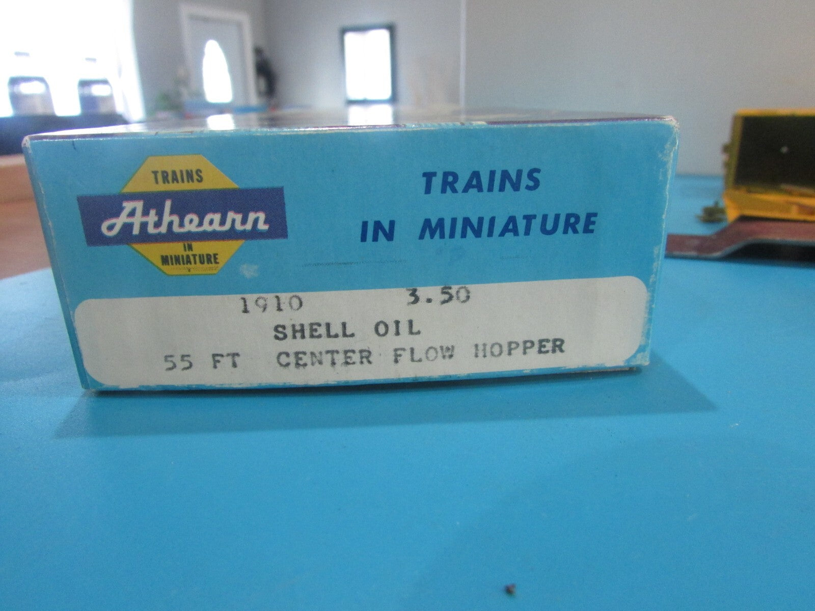 HO Scale Athearn 1910 55ft Center Flow Hopper Plastics Shell Oil Car Lot#2109