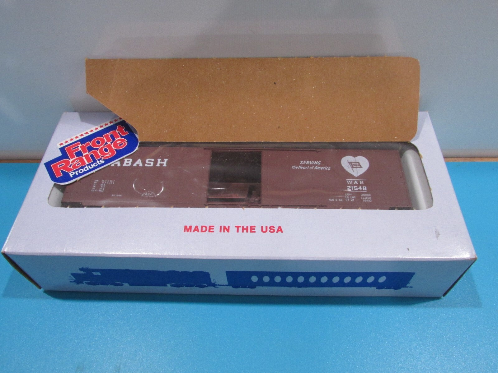HO Scale Front Ranger Products 5022 ACF 50' Rivet Side SDR Boxcar Lot#4110