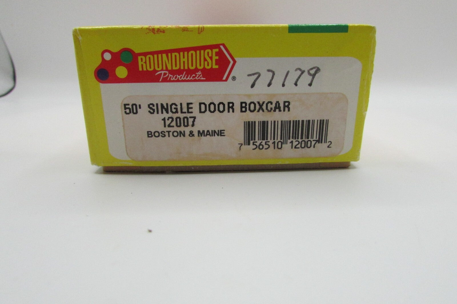 HO Scale RoundHouse 12007 50' Single Box Car Kit Boston & Maine RH4791