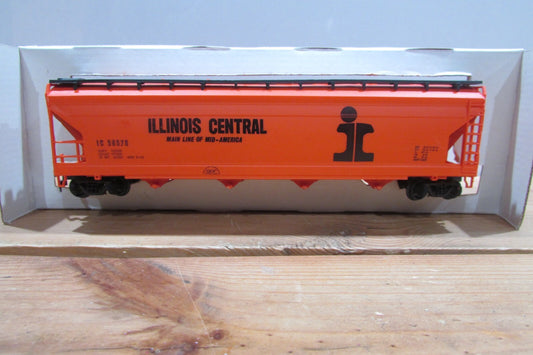 HO Scale AHM 5395-08 Center Flow Hopper Illinois Central #IC56578